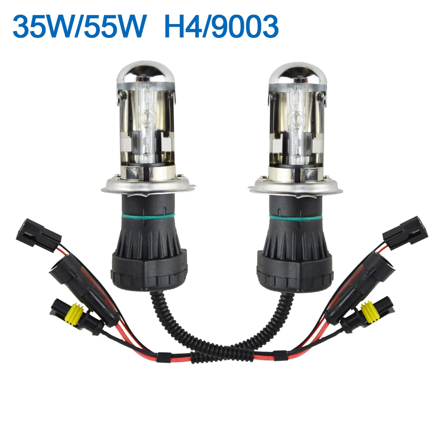 35W/55W HID Xenon Bixenon Hi/Low Dual Beam Bulbs H4 H13 9003 9004 9007